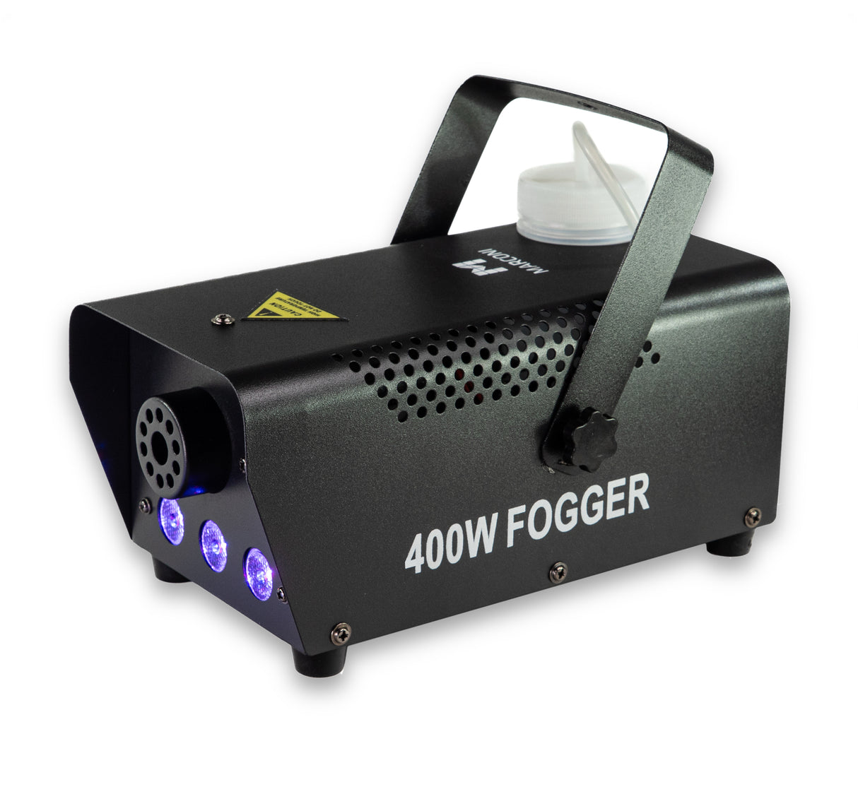 Marconi RGB - Máquina de niebla (400 W, Sort)