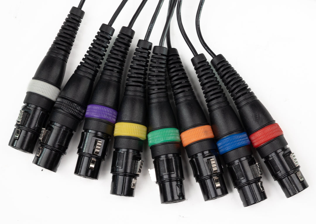 Par-8 multicore XLR macho a XLR hembra (5m)