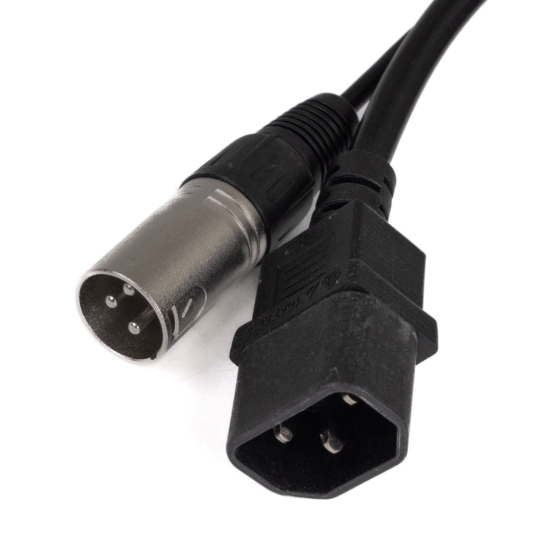 Perfex IEC & XLR Cables Múltiples (DMX, 3m)