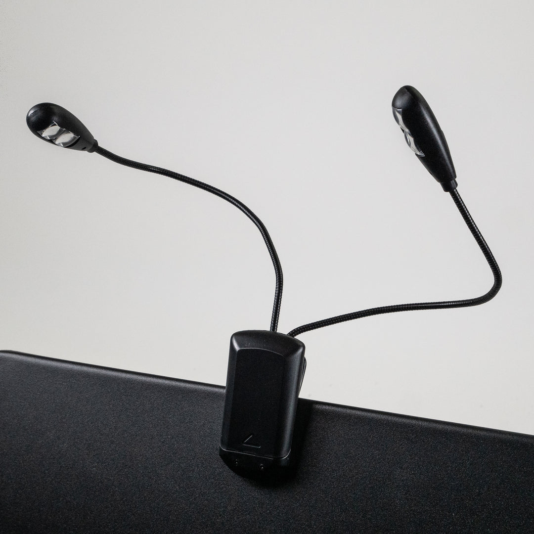 Grooveland Lámpara de Partitura LED Doble