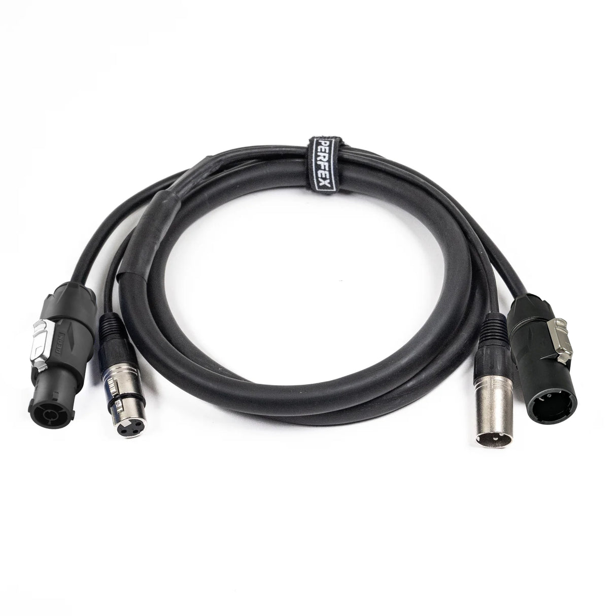 Perfex True1 & XLR Cable Combinado (DMX, 1m)