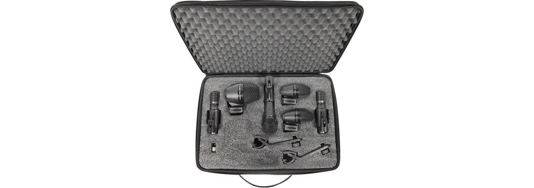 Shure PGA Drumkit 6 Paquete de Micrófonos para Batería