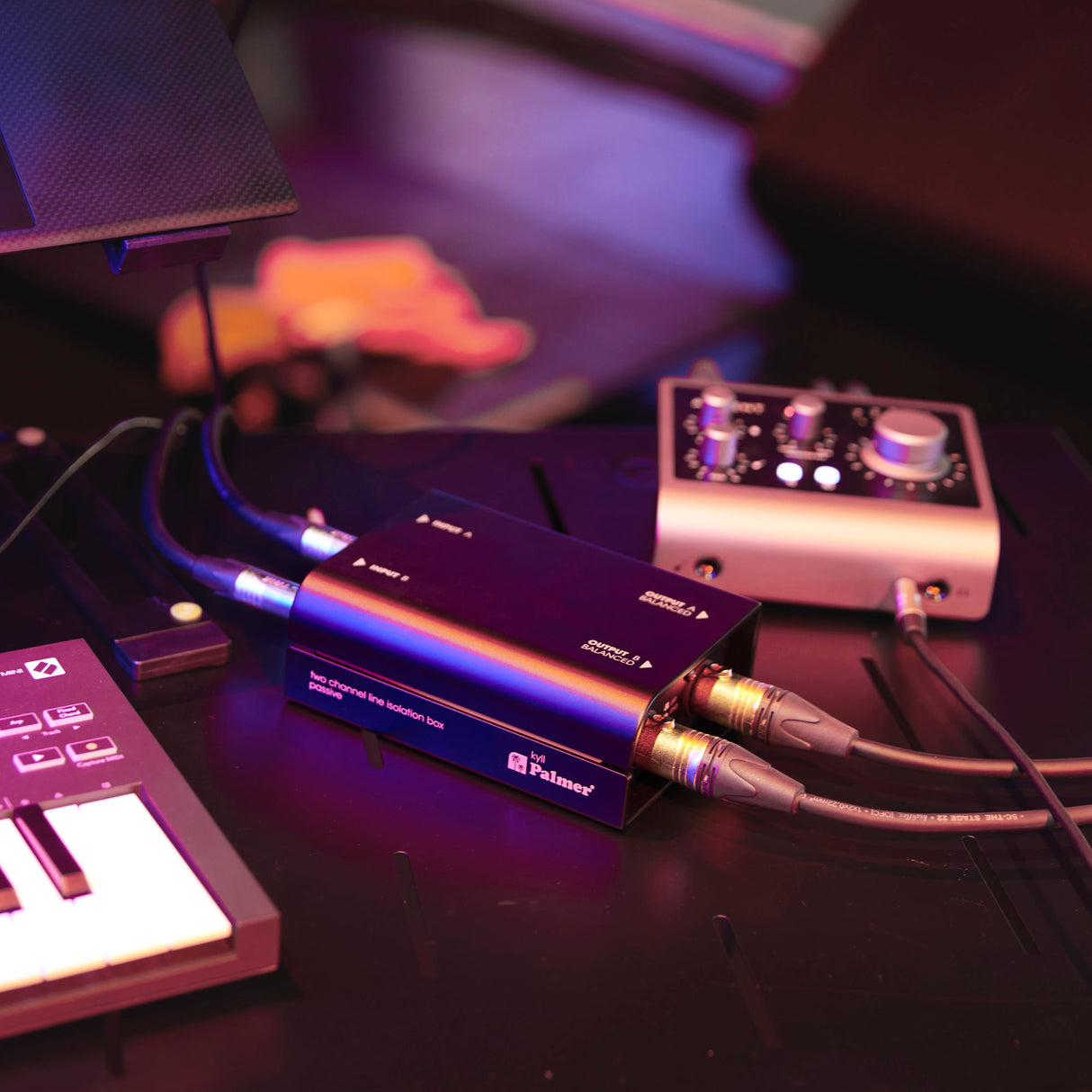 Palmer RIVER kyll - Caja de aislamiento de línea pasiva de 2 canales