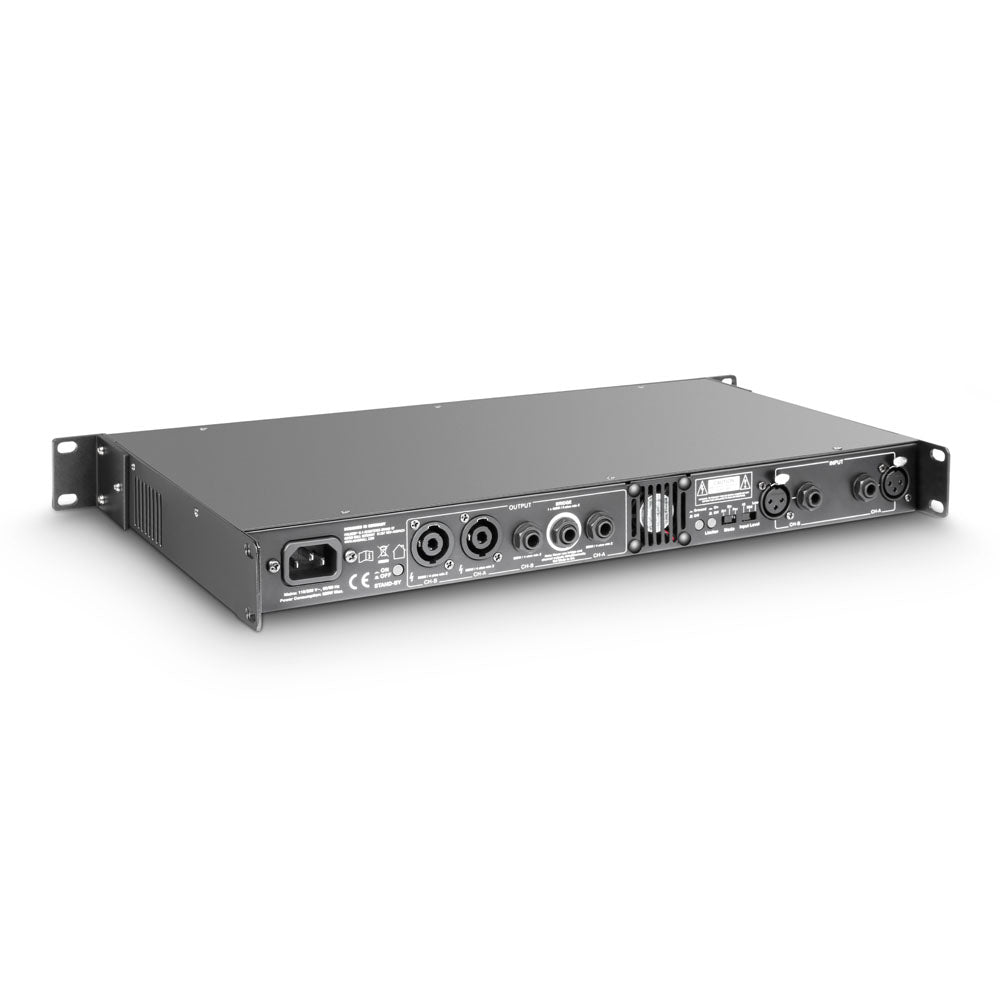 Palmer MACHT 402 - Amplificador de efectos estéreo 19" para guitarra