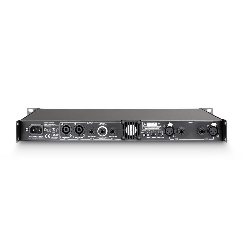 Palmer MACHT 402 - Amplificador de efectos estéreo 19" para guitarra