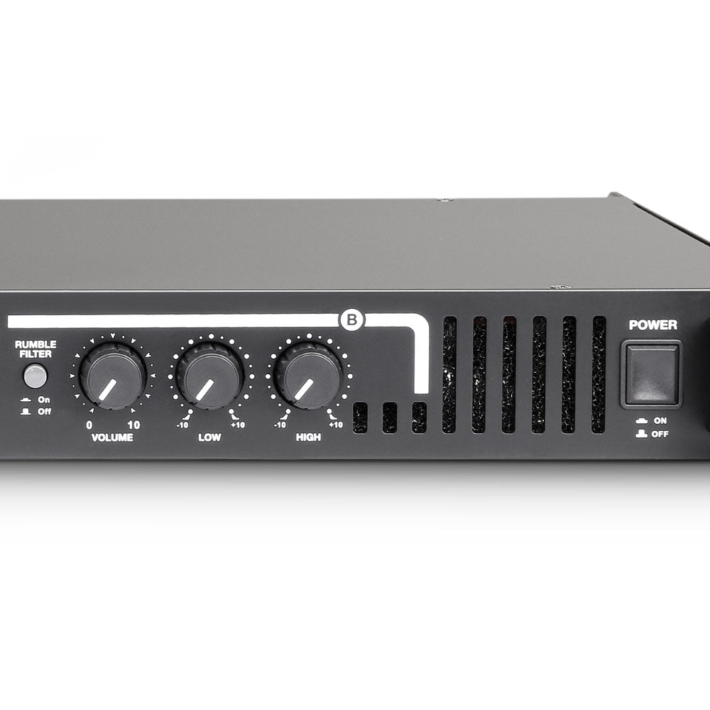 Palmer MACHT 402 - Amplificador de efectos estéreo 19" para guitarra