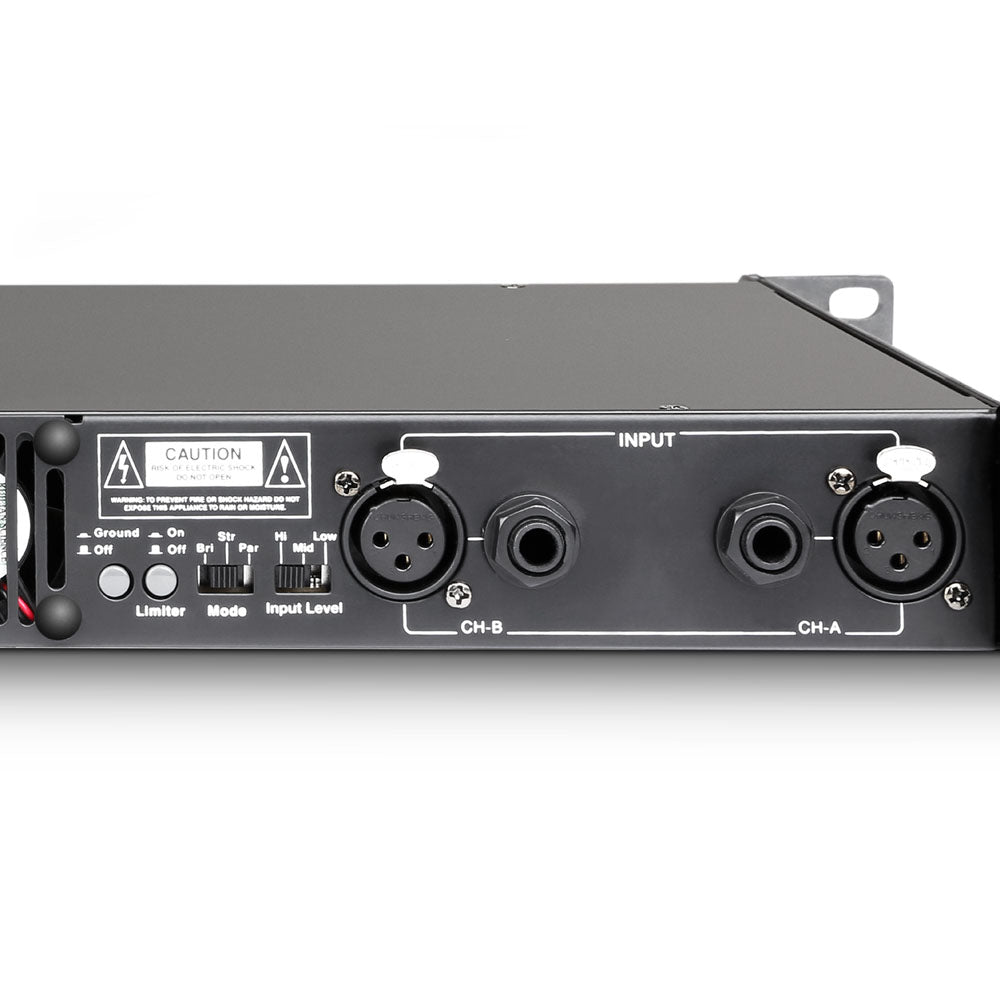 Palmer MACHT 402 - Amplificador de efectos estéreo 19" para guitarra