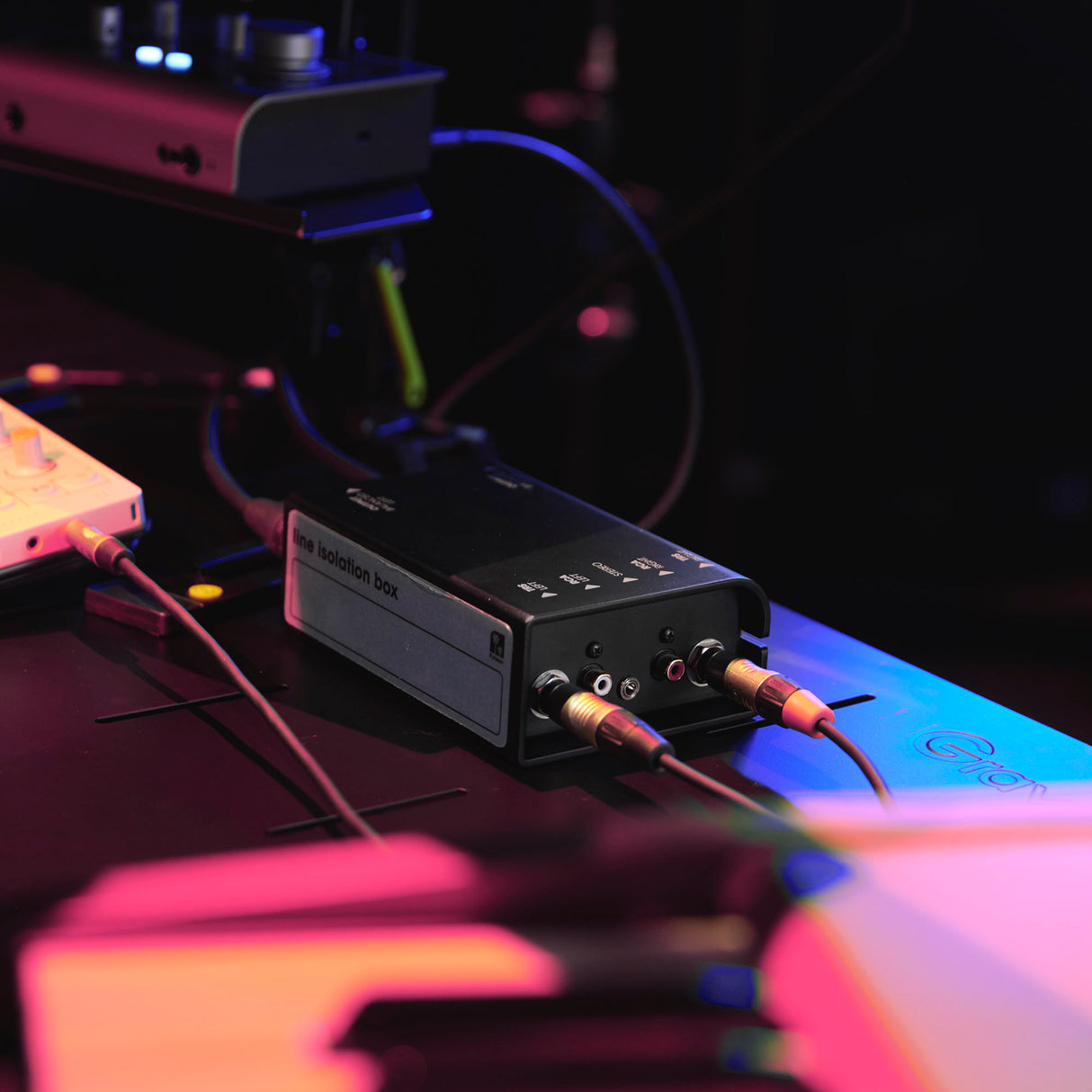 Palmer RIVER naab - Caja DI pasiva de 2 canales para uso multimedia