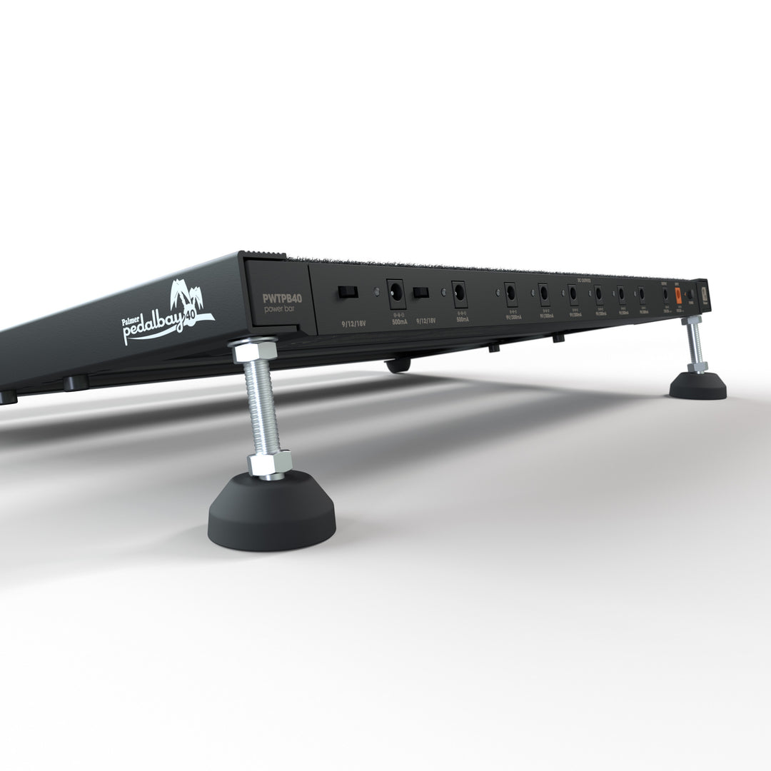 Palmer Pedalbay® 40 PB - pedalboard incl. barra de alimentación WTPB40