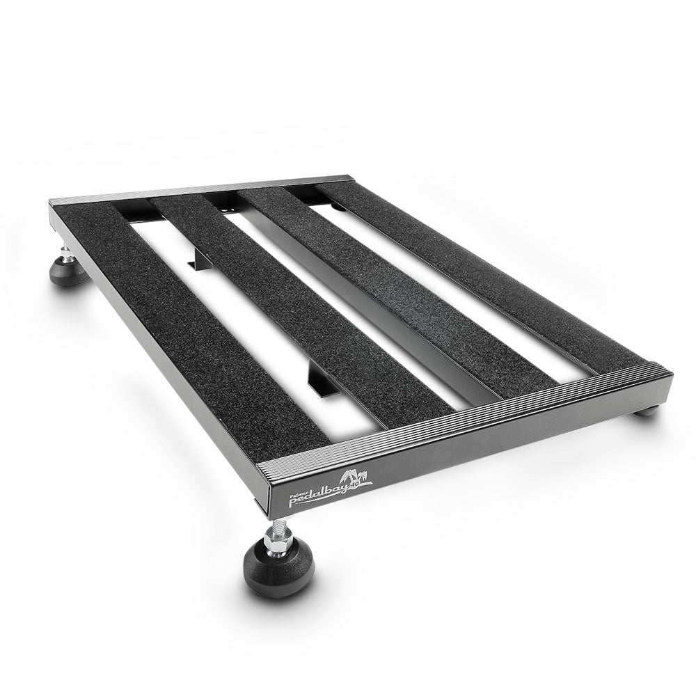 Palmer PEDALBAY® 40 - Pedalboard ligero de configuración variable con softcase protectora, 45 cm