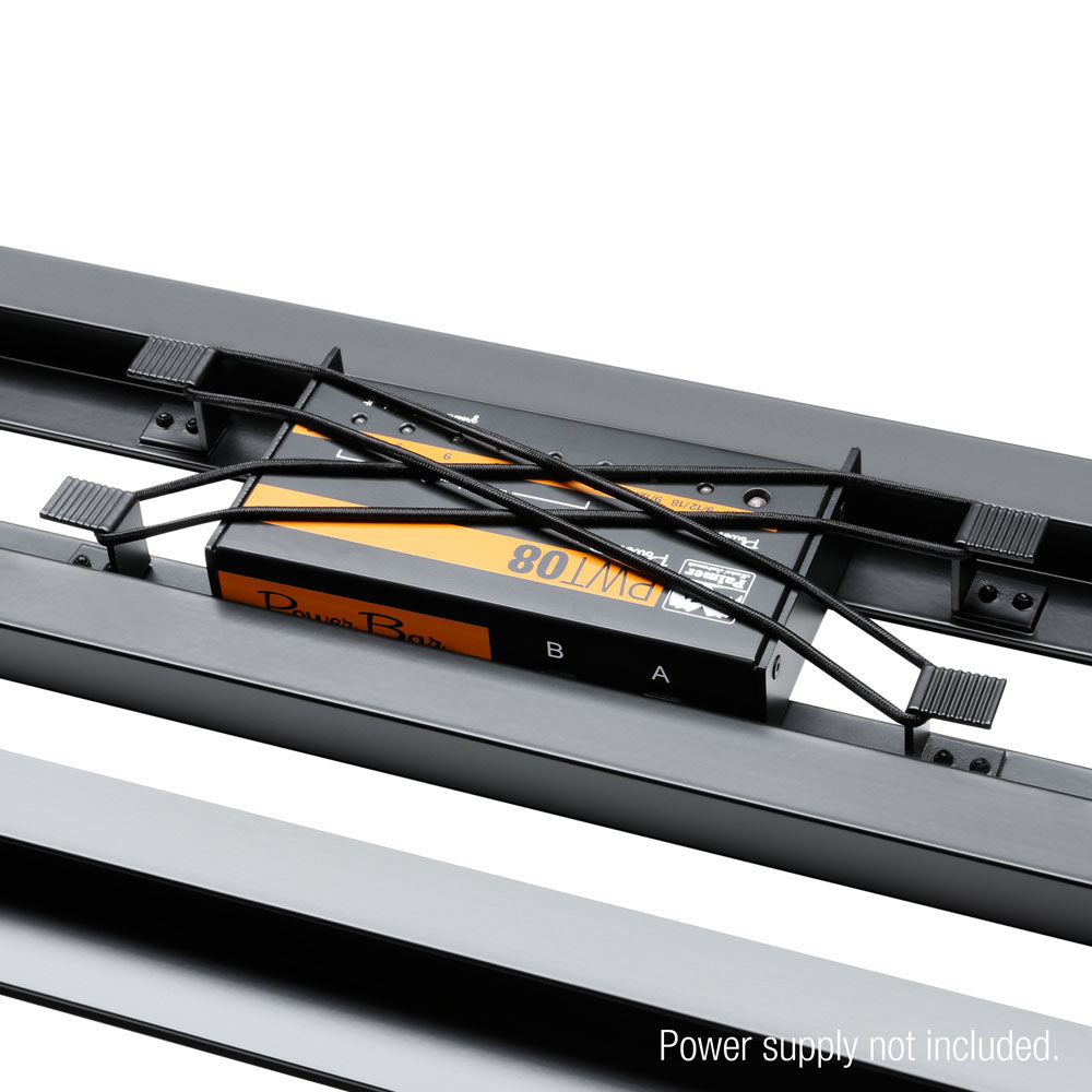 Palmer PEDALBAY® 60 - Pedalboard ligero y ajustable con softcase protectora, 60 cm