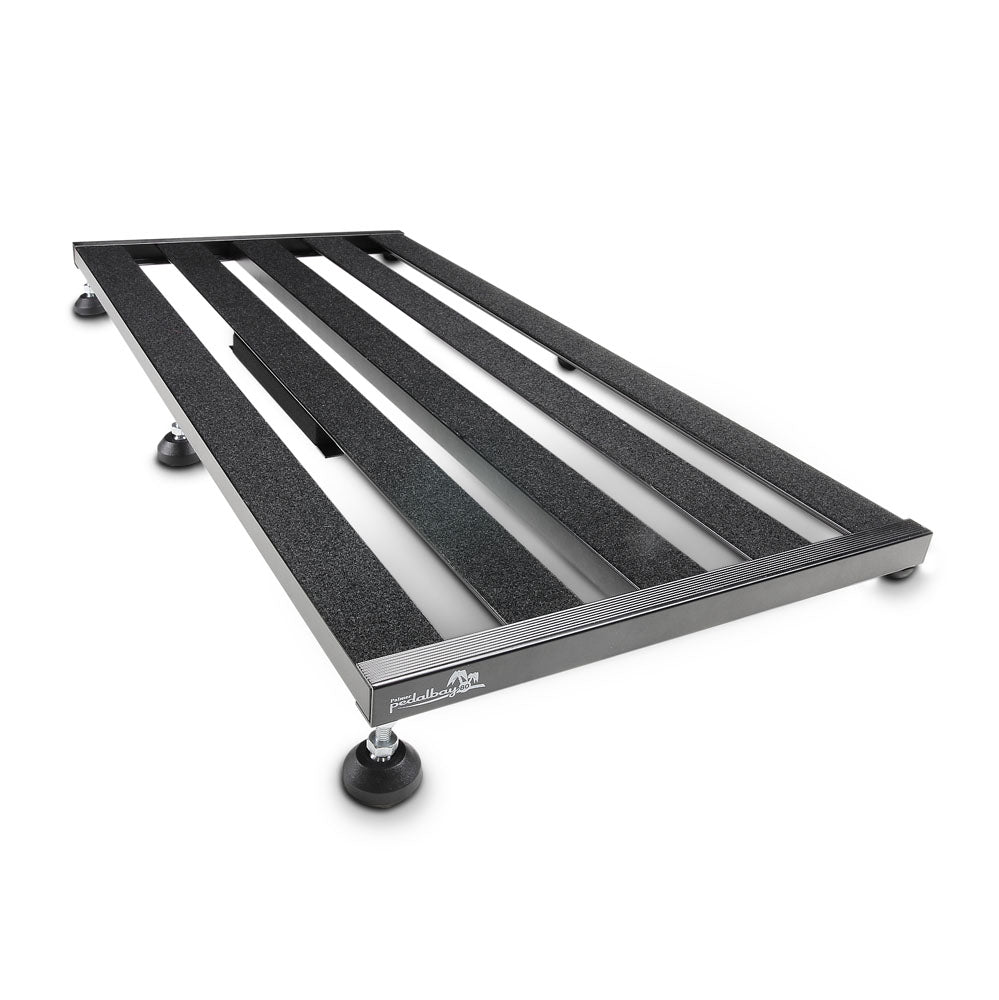 Palmer PEDALBAY® 80 - Pedalboard ligero y de configuración variable con softcase protectora, 80 cm