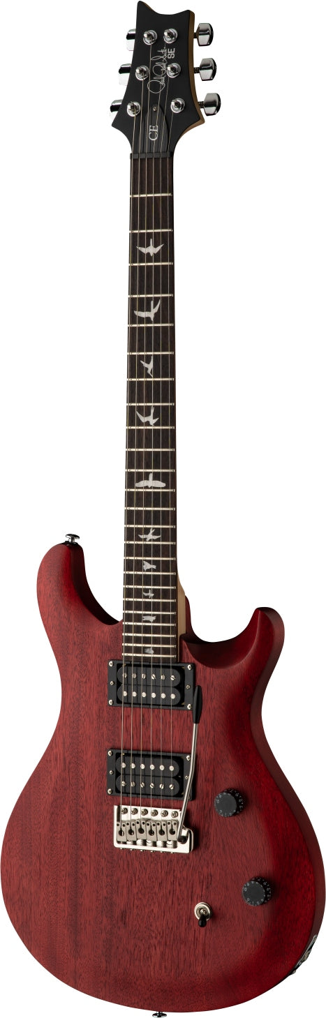 PRS SE CE24 Standard Electric Guitar (Satin Vintage Cherry )