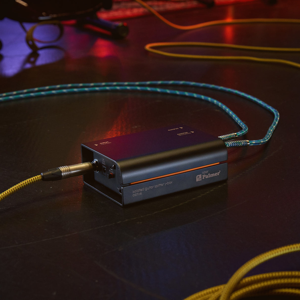 Palmer RIVER saar - Splitter de guitarra activo tipo Y-Box