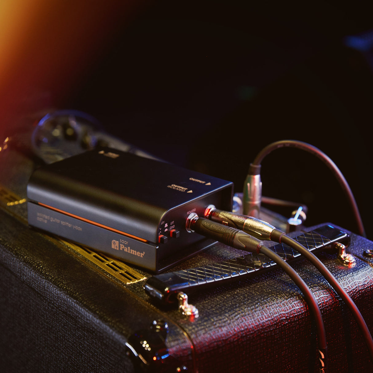 Palmer RIVER saar - Splitter de guitarra activo tipo Y-Box