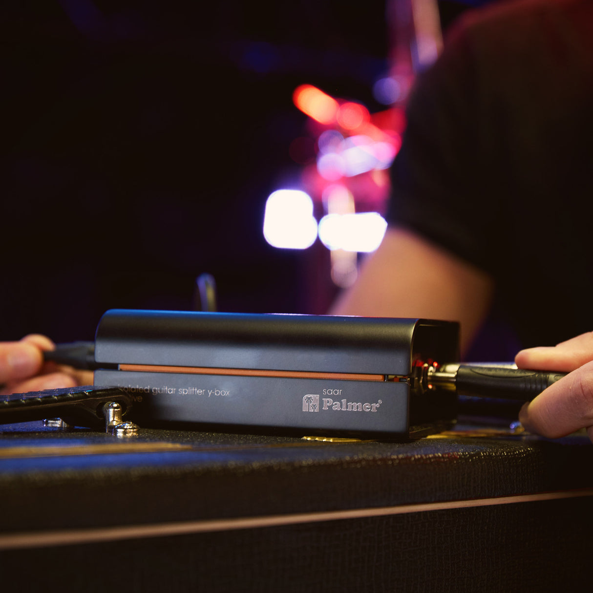 Palmer RIVER saar - Splitter de guitarra activo tipo Y-Box