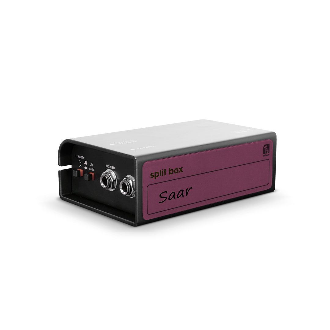 Palmer RIVER saar - Splitter de guitarra activo tipo Y-Box