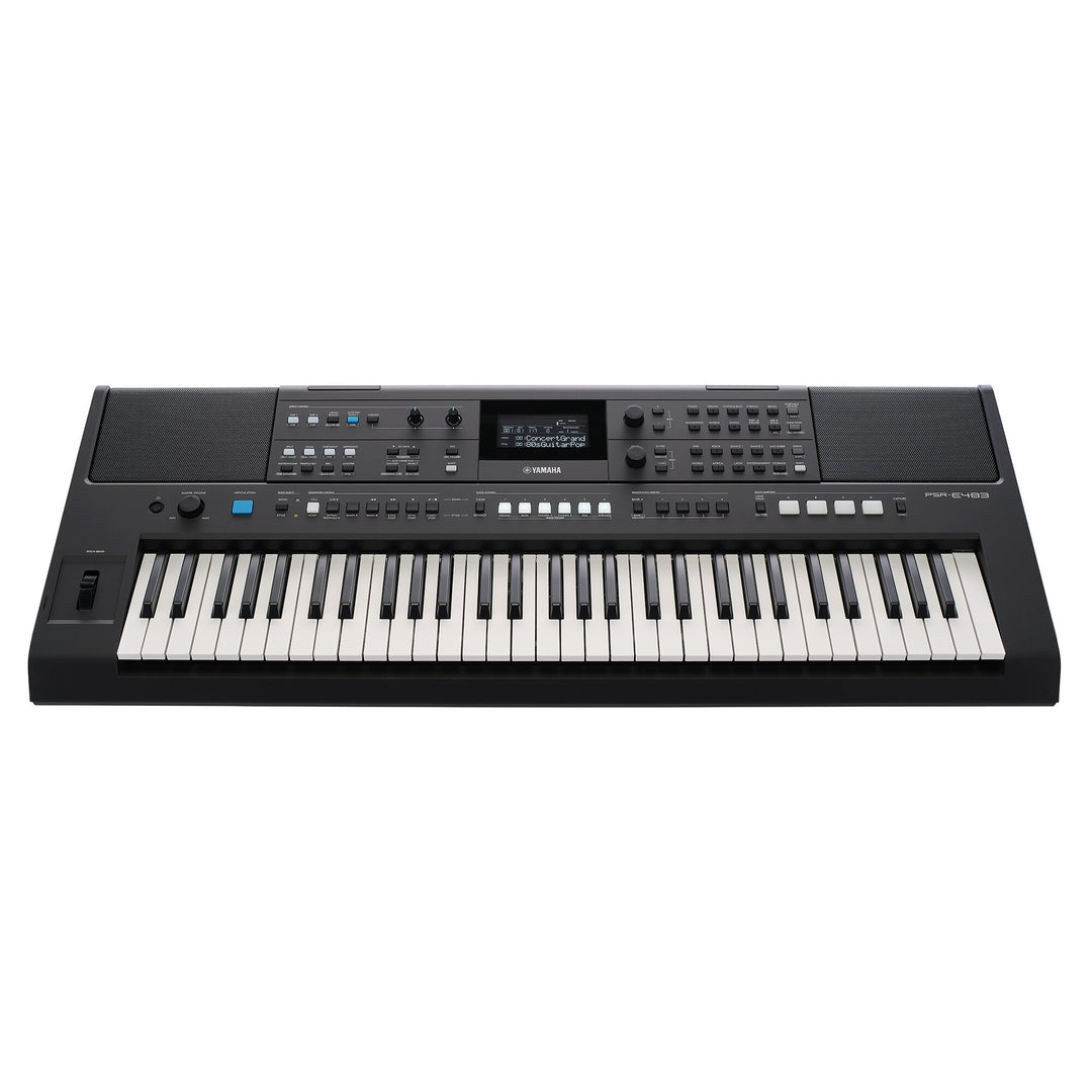 Yamaha PSR-E483 Teclados (negro)