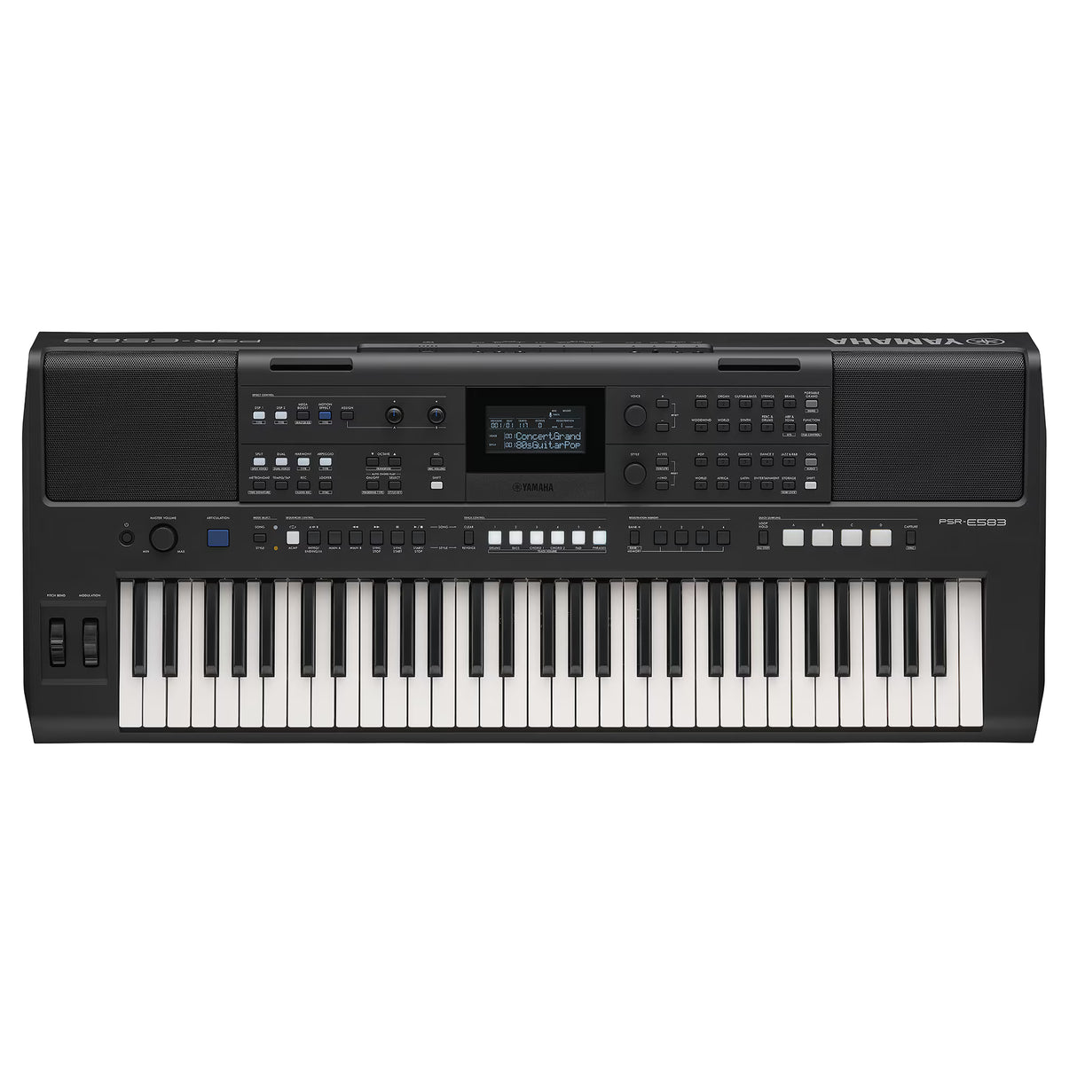 Yamaha PSR-E583 Teclados (negro)