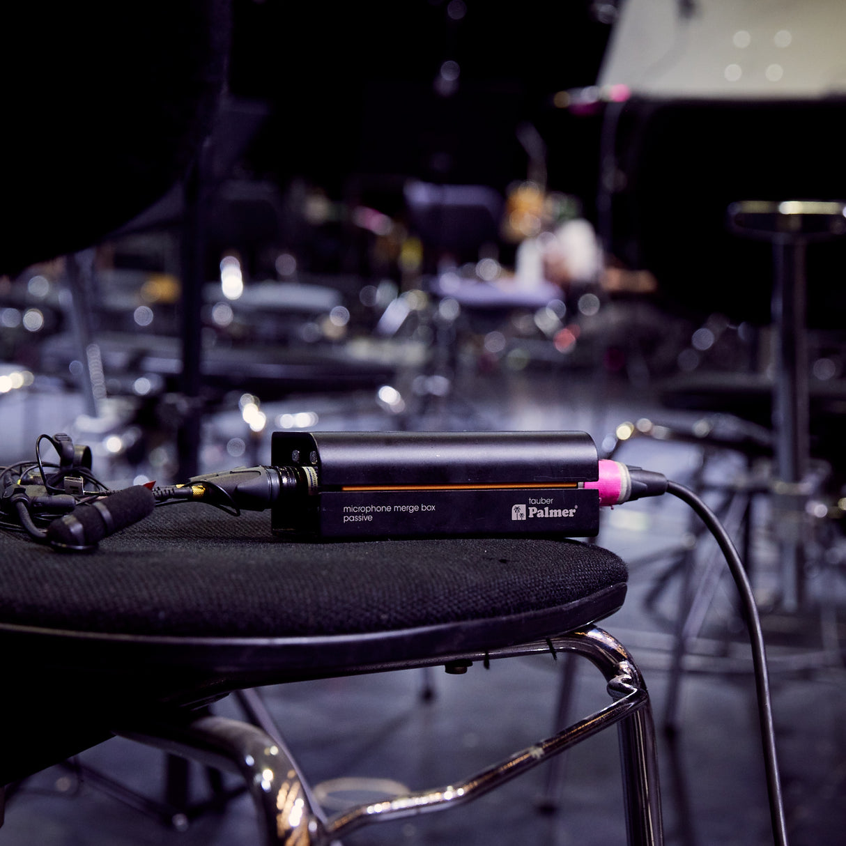 Palmer RIVER tauber - Caja de interconexión pasiva para micrófonos