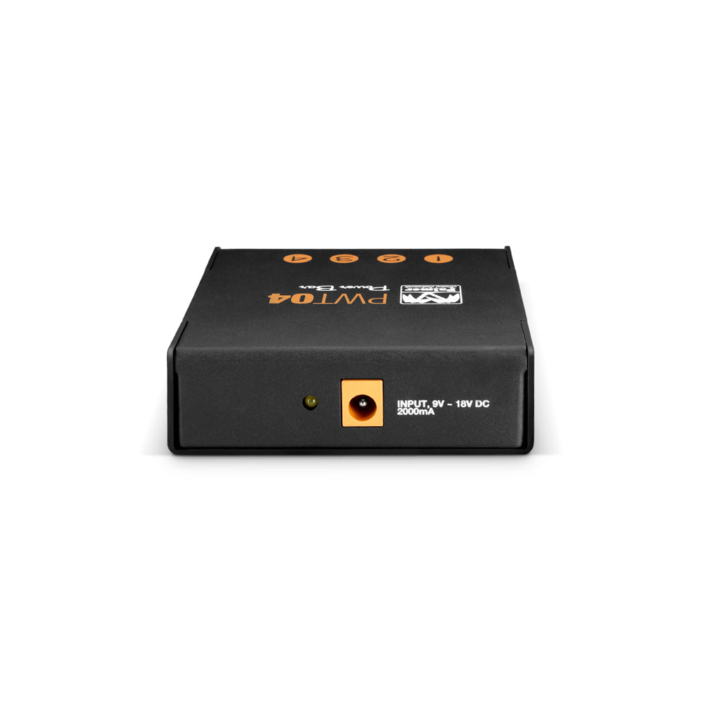 Palmer PWT 04 - Fuente de alimentación universal para pedalboard con 4 salidas