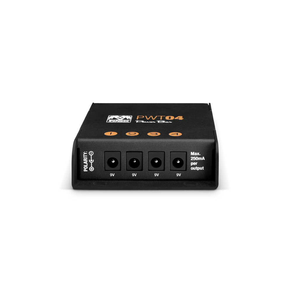 Palmer PWT 04 - Fuente de alimentación universal para pedalboard con 4 salidas