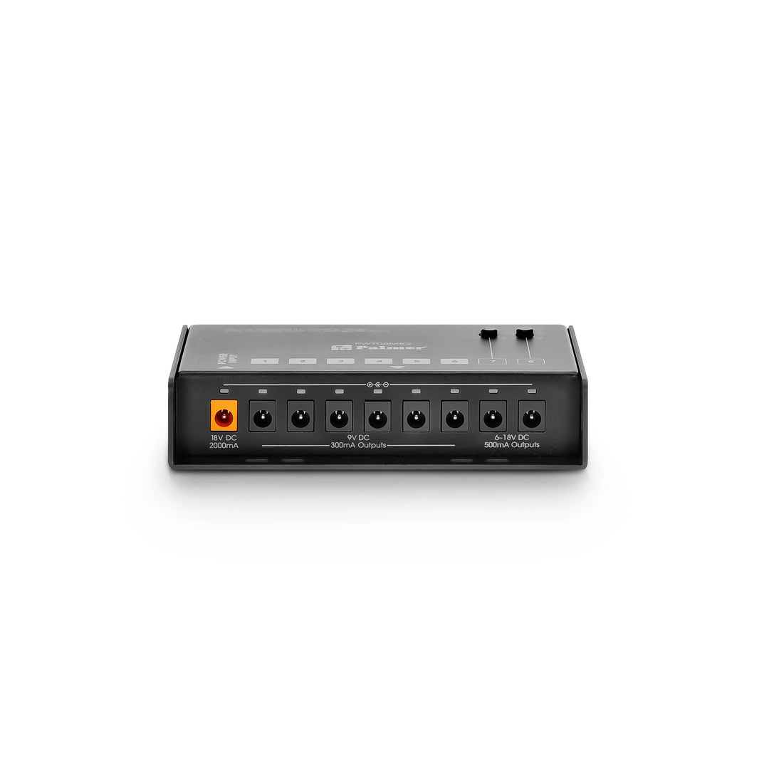 Palmer PWT 08 MK2 - Fuente de alimentación universal para pedalboard de 8 salidas