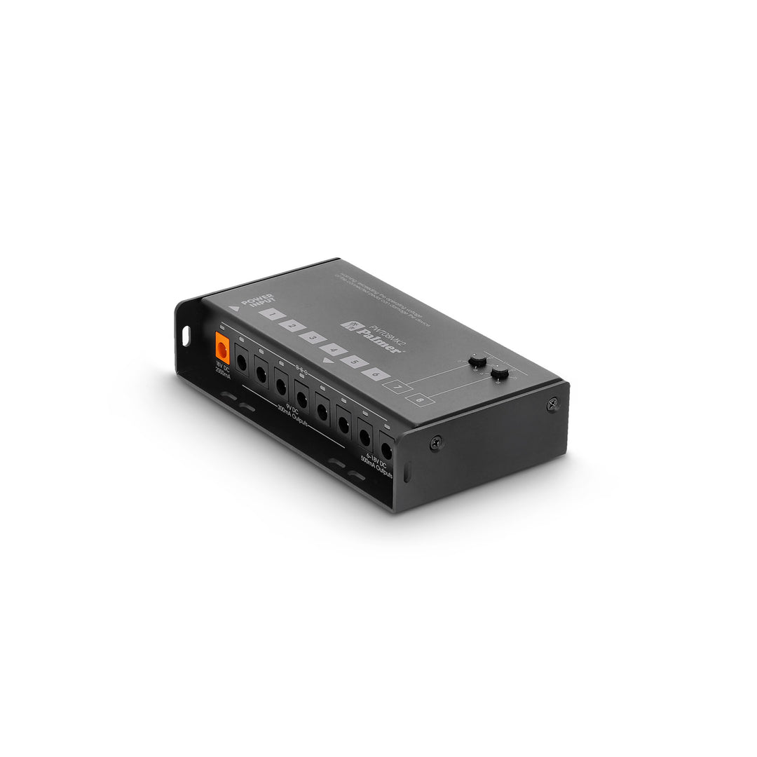 Palmer PWT 08 MK2 - Fuente de alimentación universal para pedalboard de 8 salidas