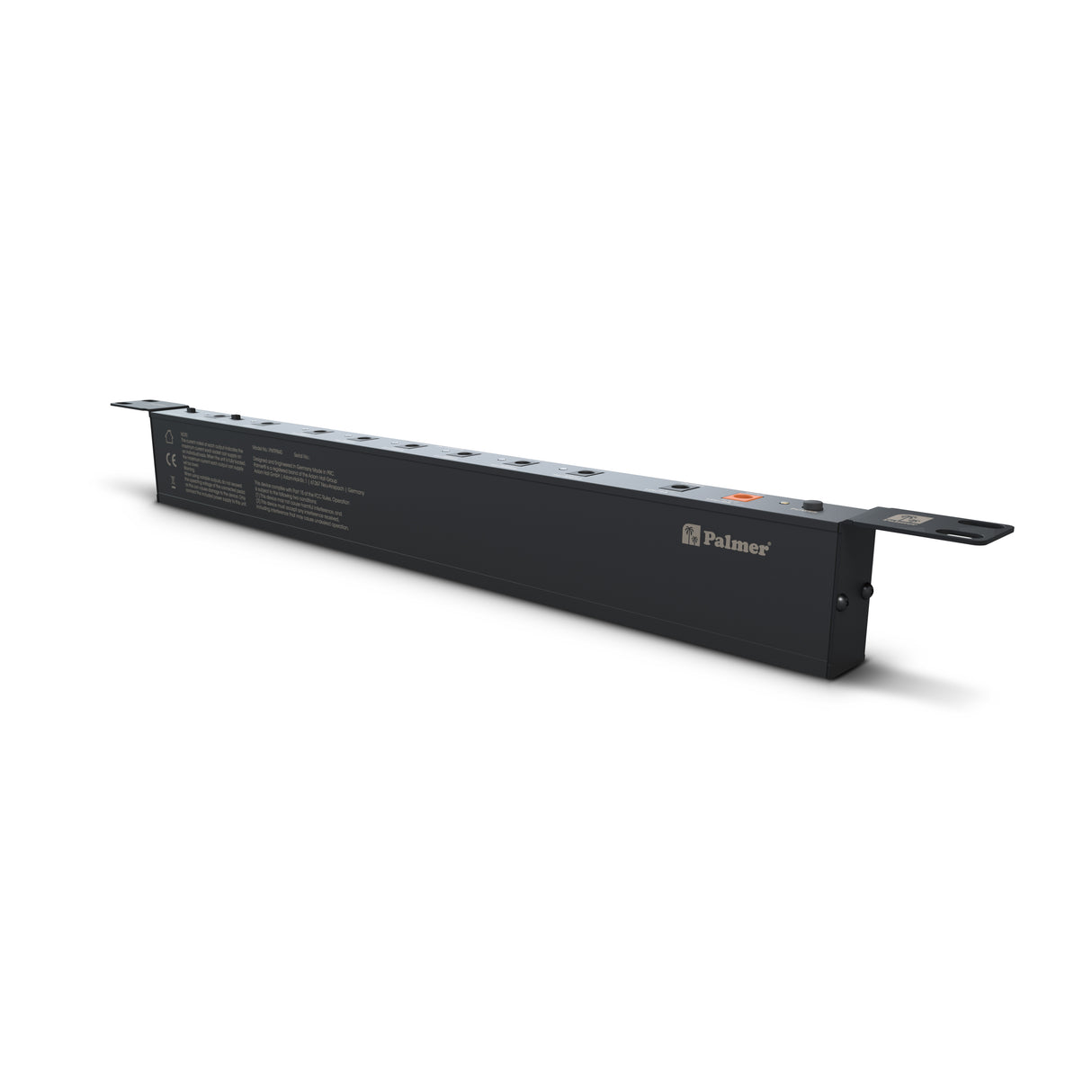 Palmer WT PB 40 RK - Fuente de alimentación con 8 salidas para montaje en rack