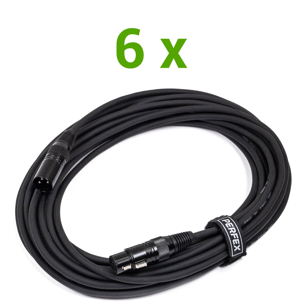 DMX Kabel Pack (6x10m)