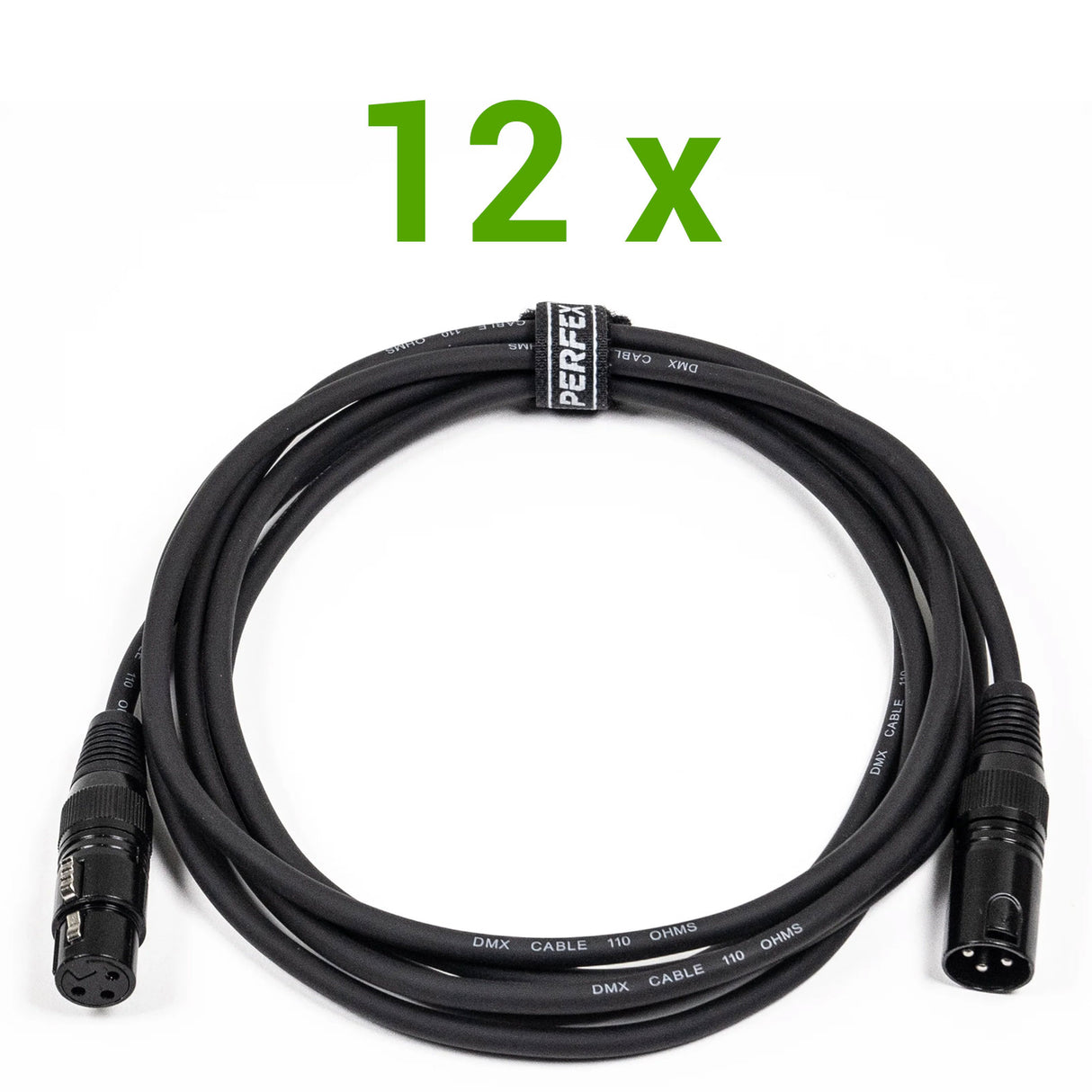 DMX Cable Pack (12x3m)