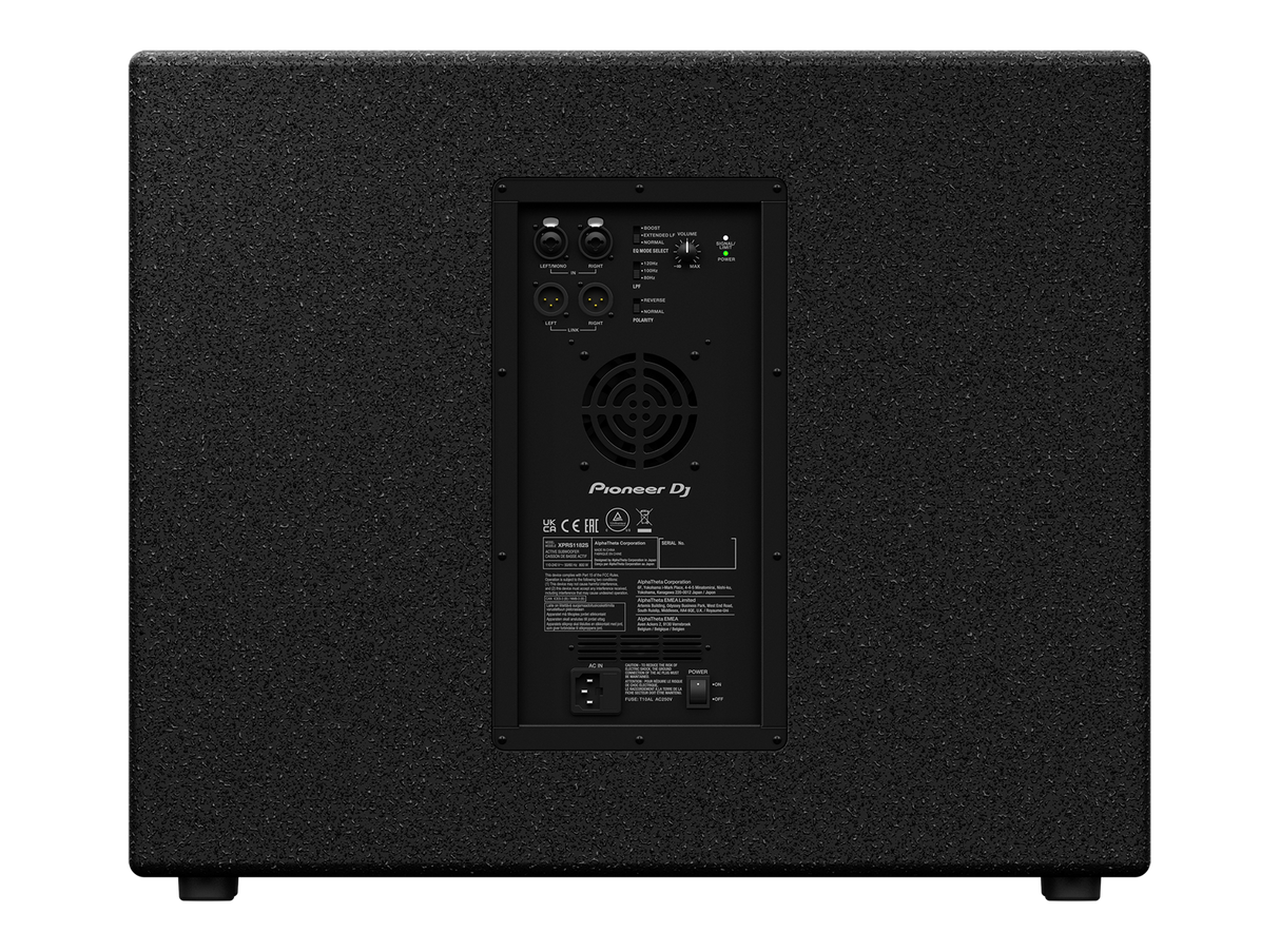 Pioneer DJ XPRS1182S Subwoofer activo