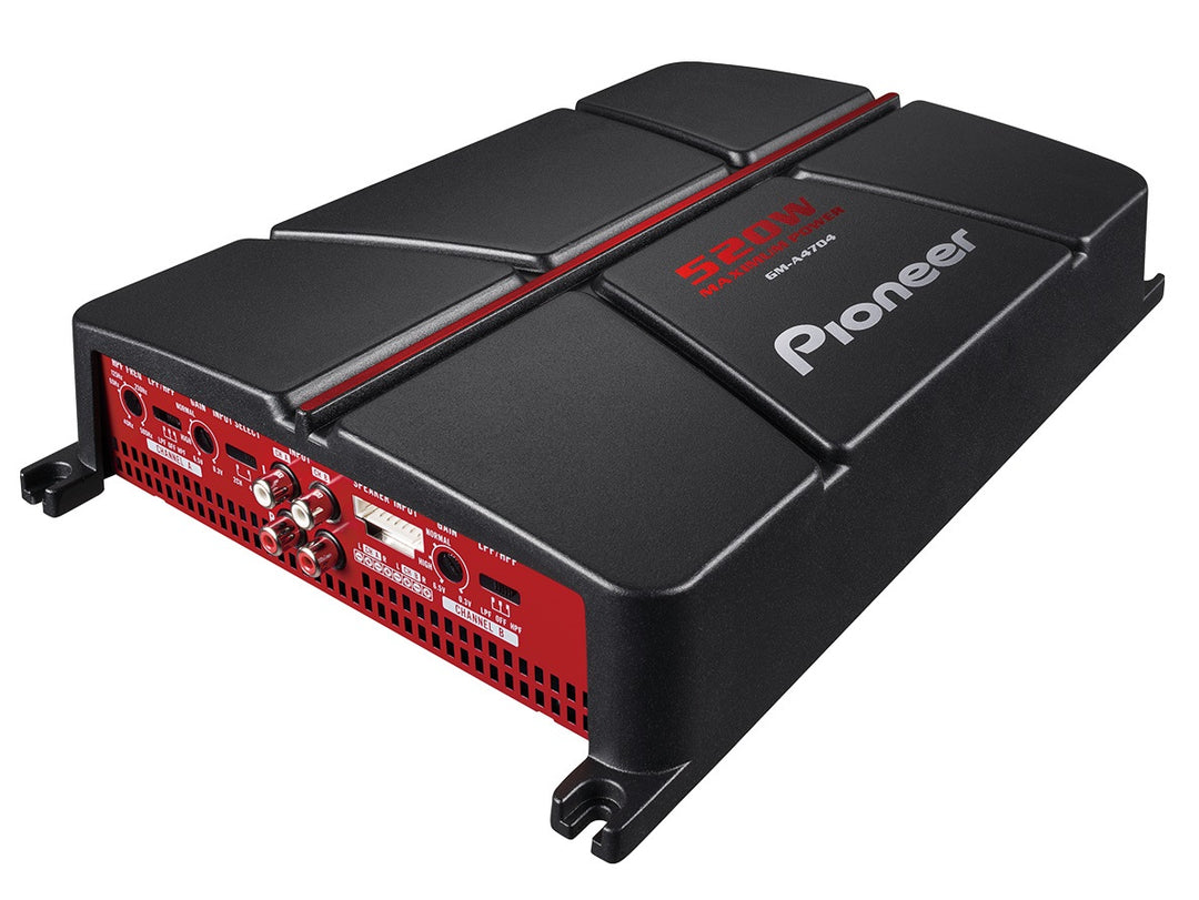 Pioneer GM-A4704 Amplificador de Coche de 4 Canales