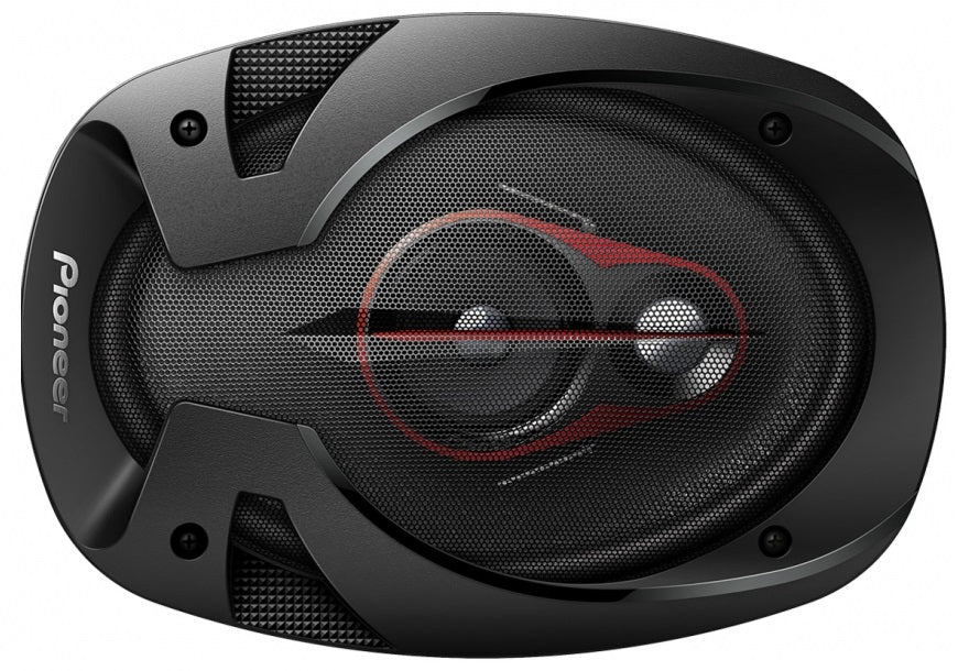 Pioneer TS-R6951S Potente Altavoz de Coche de 3 vías (6"x9")