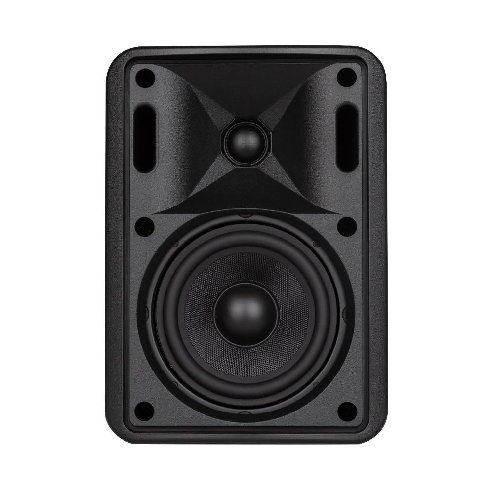 RCF altavoz de pared de 2 vías de 4" set (2 unidades) 40W 8 Ohm IP55, Negro
