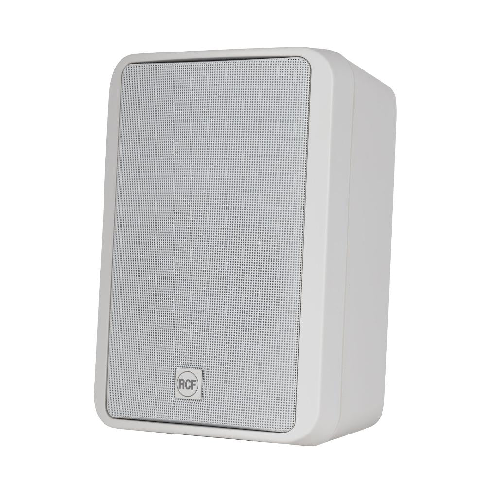 RCF altavoz de pared de 2 vías 5" set (2 unidades) 60W 100 V IP55, blanco