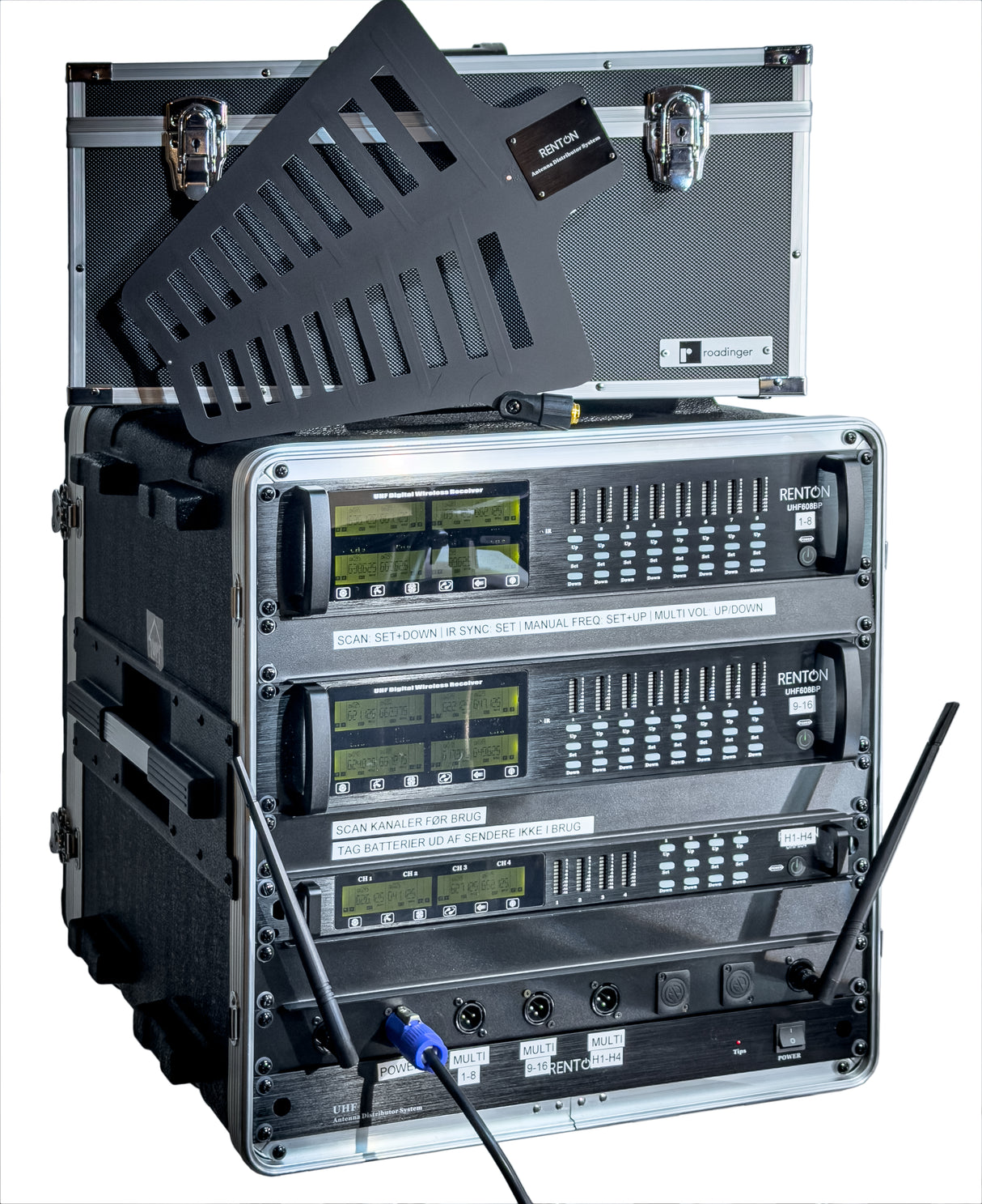 Renton Rack Sistema Inalámbrico (20 Auriculares)