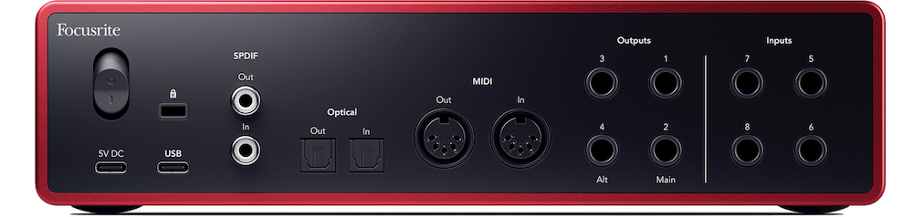 Focusrite SCARLETT4 18I16 Tarjeta de sonido Premium