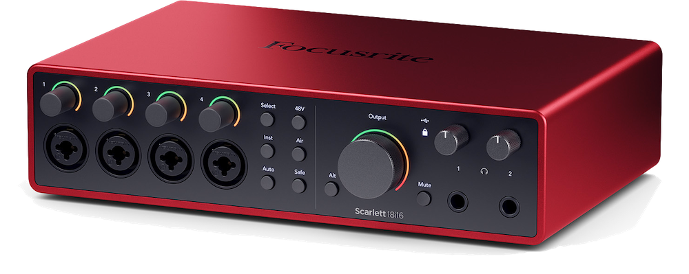 Focusrite SCARLETT4 18I16 Tarjeta de sonido Premium