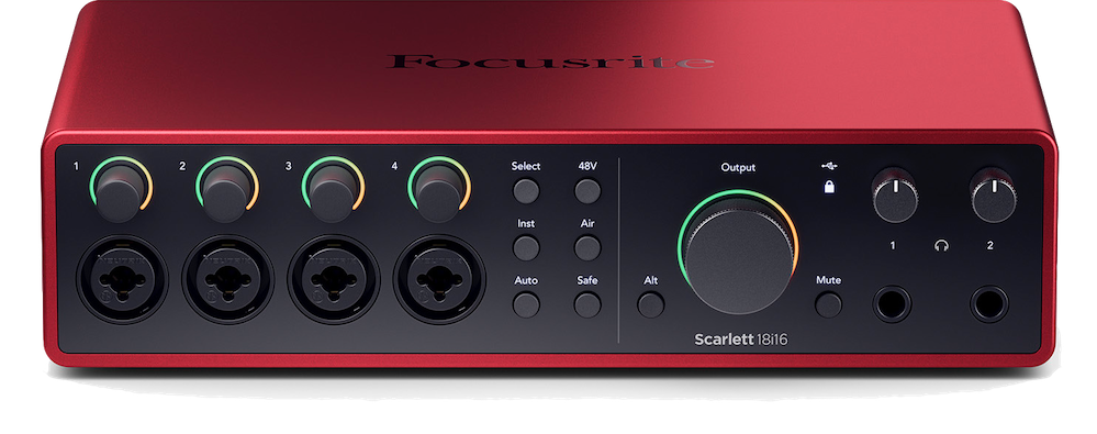Focusrite SCARLETT4 18I16 Tarjeta de sonido Premium