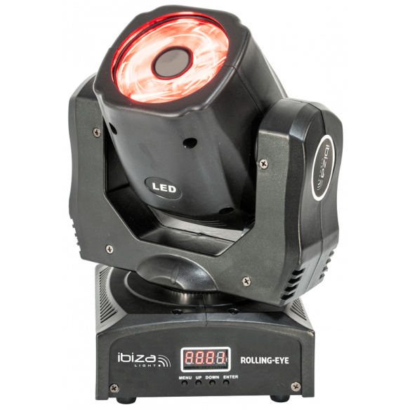 Ibiza Rolling-Eye LED Cabezas Móviles (6x12W)