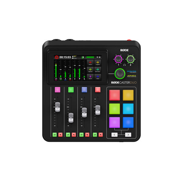 RØDE Rodecaster DUO - Mezclador de Podcast