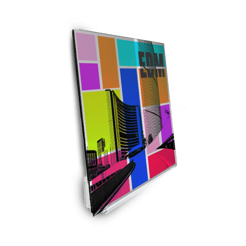 Studio 57 Estantería para vinilos (Transparente)