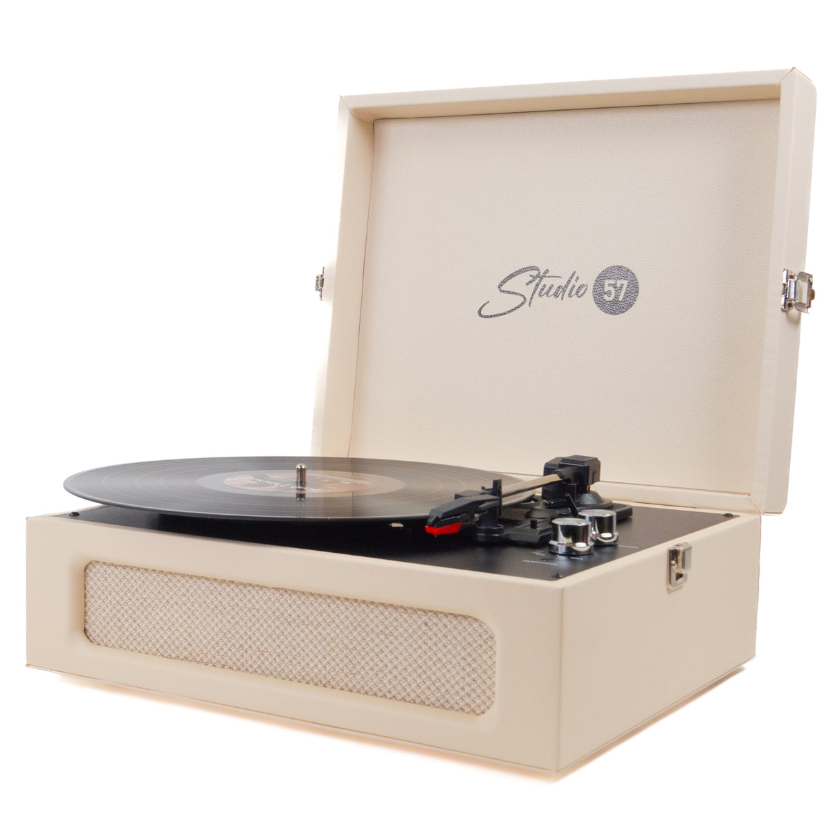 Studio 57 Groovy Turntable (Cream)