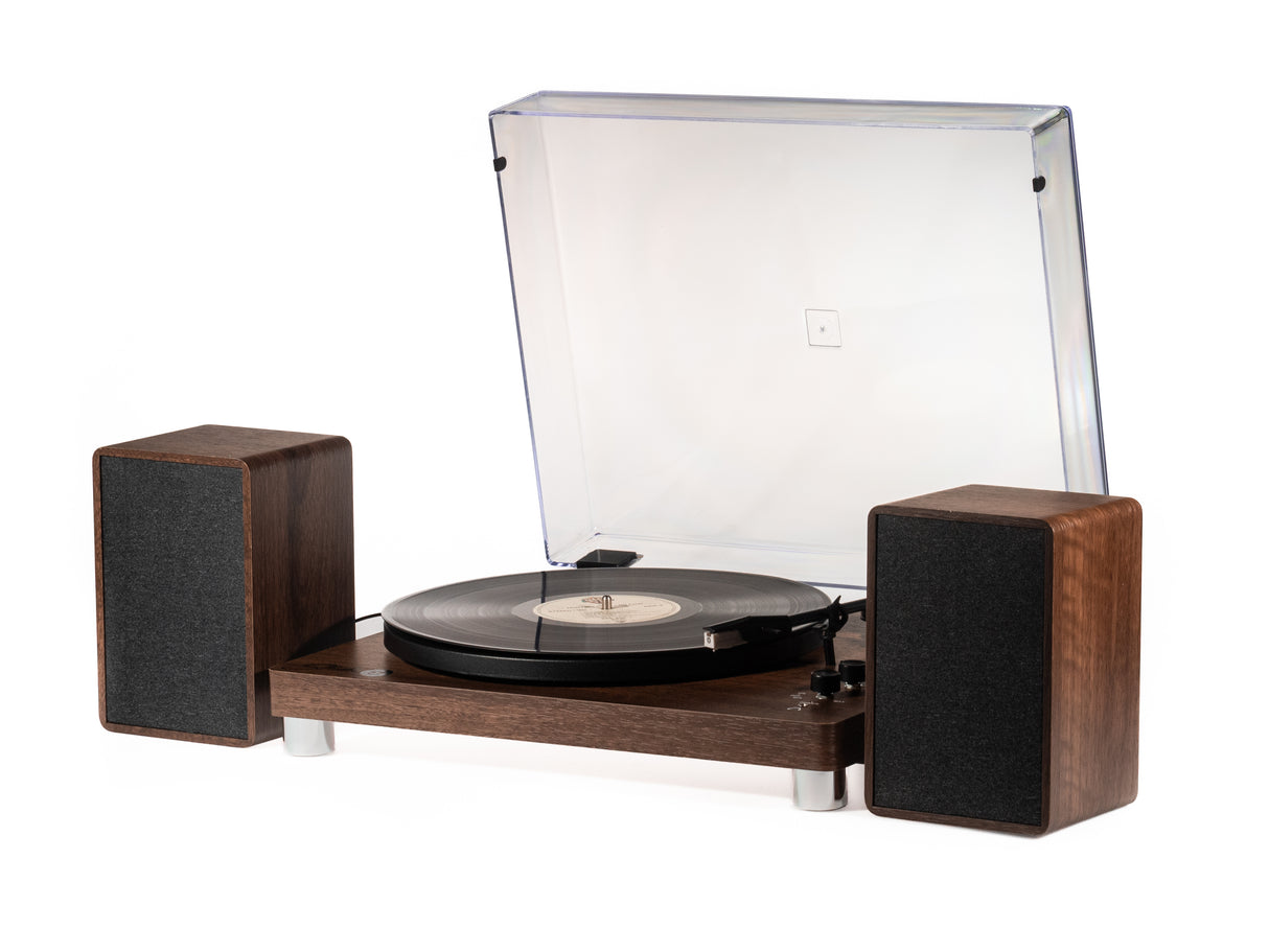 Studio 57 Tocadiscos con altavoces (Madera)