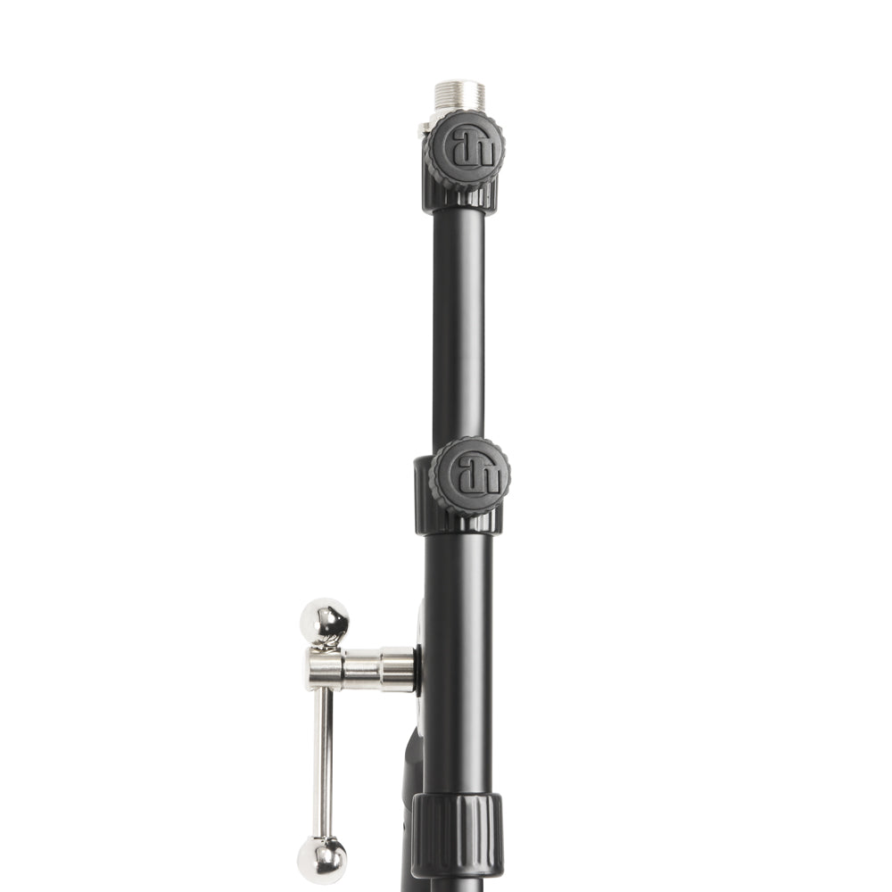 Adam Hall Stands S 9 B - Soporte de micrófono con brazo jirafa, pequeño