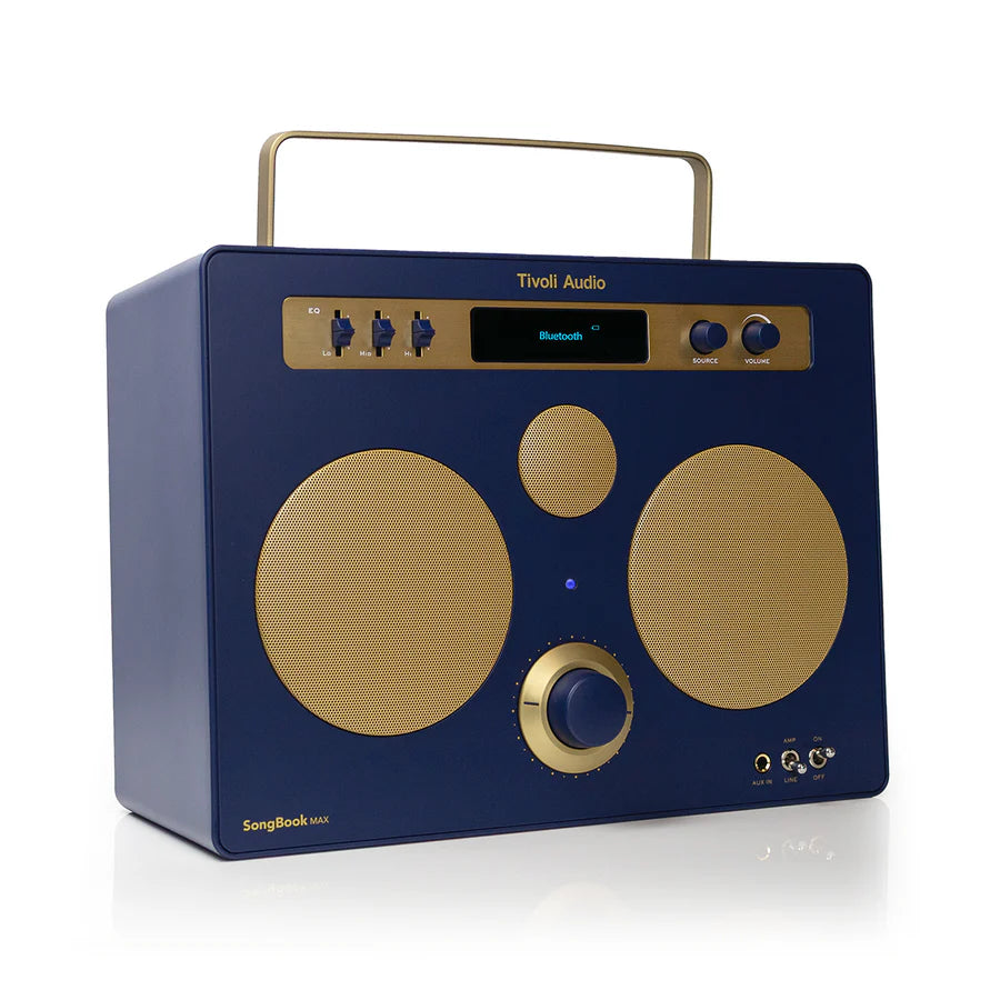 Tivoli Audio Song Book MAX Bluetooth Altavoz (Azul)