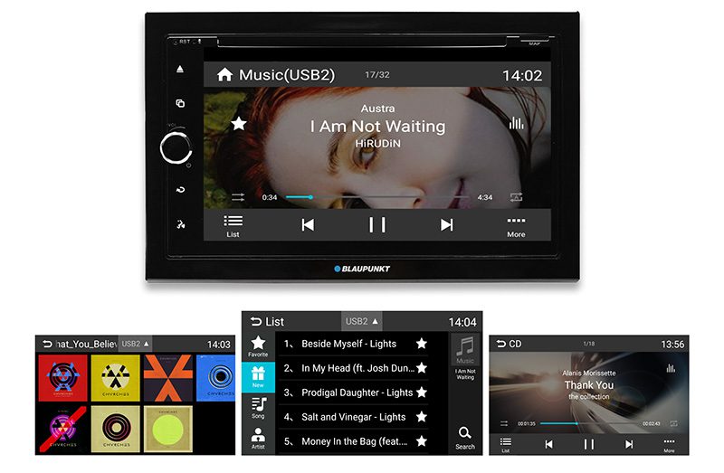 Blaupunkt Copenhagen 700 con CarPlay, Android, DAB+ y Bluetooth
