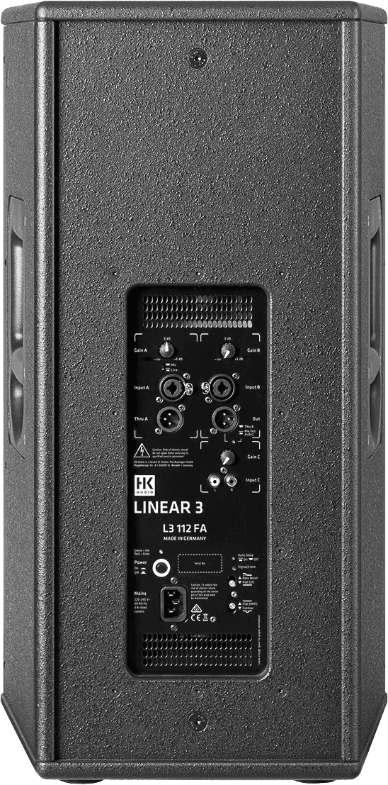 HK Audio Linear 3 112FA - Altavoz PA Activo (Full Range)