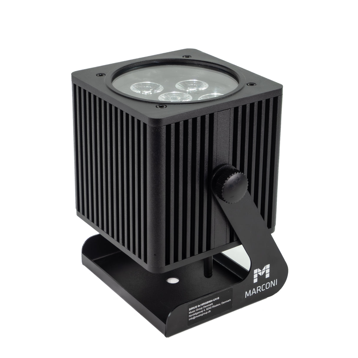 Marconi SIRIUS 6x18W RGBWA+UV IP65 Lámpara a batería